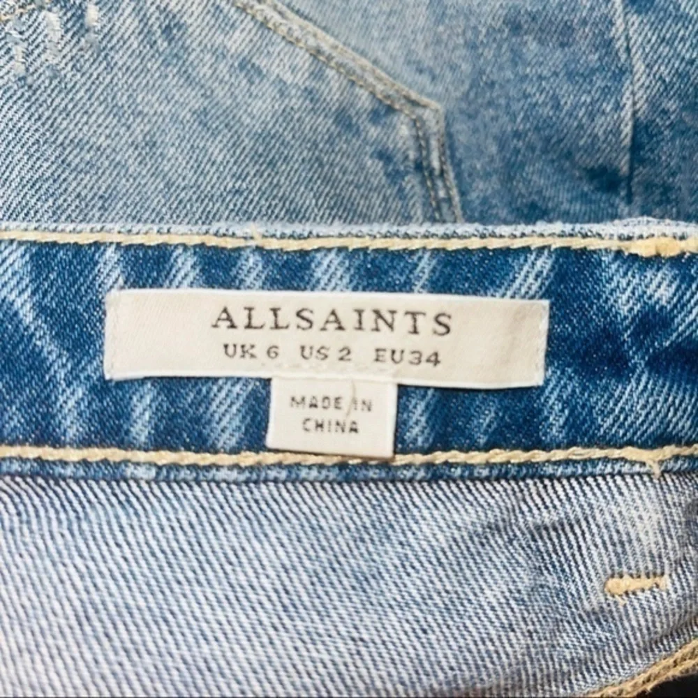 All Saints Kim Denim Skirt size 2